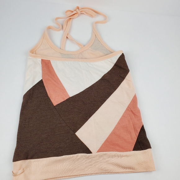 American Eagle Outfitters Color Block Halter Top - Picture 3 of 3